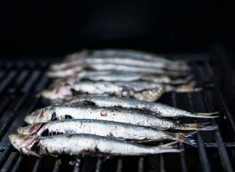 grilled sardines Algarve